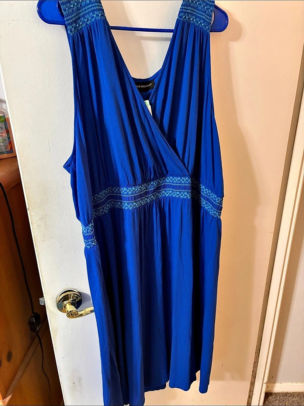 Lane Bryant Blue Maxi Dress